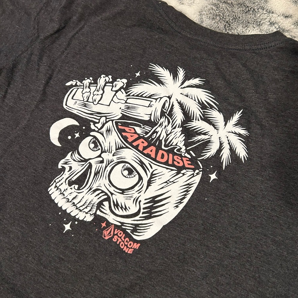 Volcom Gray Paradise Graphic Tee
